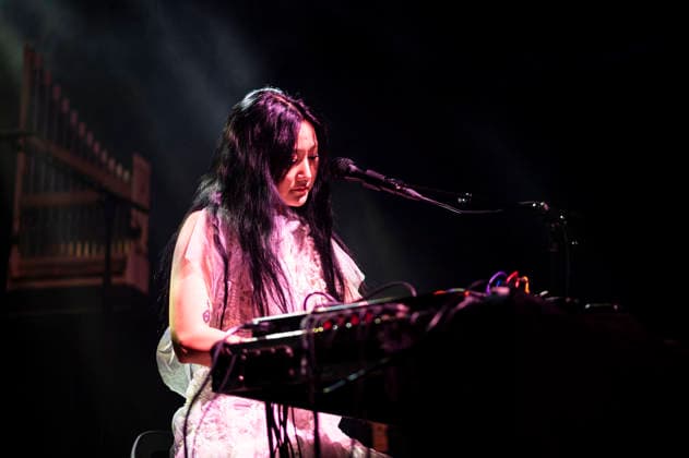 Concert by Hinako Omori in Berlin Concert by Hinako Omori on 22 01 2026 at the sold out Huxleys Neue Welt in Berlin She played in the supporting program of Anna von Hausswolff , Berlin Berlin Germany Neukölln