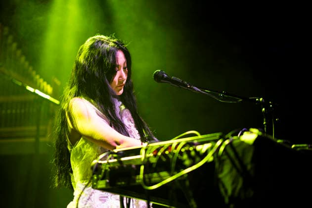 Concert by Hinako Omori in Berlin Concert by Hinako Omori on 22 01 2026 at the sold out Huxleys Neue Welt in Berlin She played in the supporting program of Anna von Hausswolff , Berlin Berlin Germany Neukölln