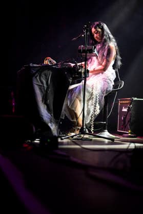 Concert by Hinako Omori in Berlin Concert by Hinako Omori on 22 01 2026 at the sold out Huxleys Neue Welt in Berlin She played in the supporting program of Anna von Hausswolff , Berlin Berlin Germany Neukölln
