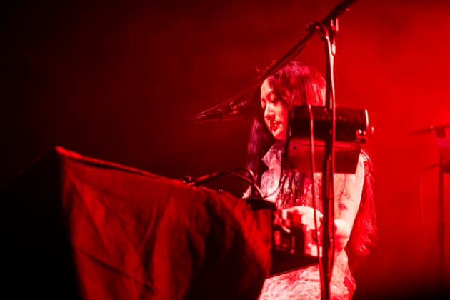 Concert by Hinako Omori in Berlin Concert by Hinako Omori on 22 01 2026 at the sold out Huxleys Neue Welt in Berlin She played in the supporting program of Anna von Hausswolff , Berlin Berlin Germany Neukölln