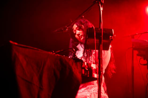 Concert by Hinako Omori in Berlin Concert by Hinako Omori on 22 01 2026 at the sold out Huxleys Neue Welt in Berlin She played in the supporting program of Anna von Hausswolff , Berlin Berlin Germany Neukölln