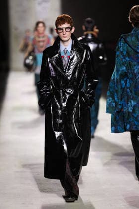 Dries Van Noten - Runway - Paris Fashion Week - Menswear Fall Winter 2026-2027 Models present creations by Dries Van Noten for the Menswear Ready-to-wear Fall-Winter 2026 2027 collection as part of the Men Paris Fashion Week in Paris on January 22, 2026. Photo by Alexis Jumeau ABACAPRESS.COM Paris France  Copyright: xJumeauxAlexis ABACAx