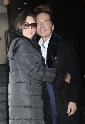 NEW YORK, NY - JANUARY 22: Daisy Fuentes and Richard Marx seen exiting talk show, Sherri on January 22, 2026 in New York City. Copyright: xRWx
