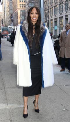 NEW YORK, NY - JANUARY 22: La La Anthony seen exiting Talk Show, Sherri on January 22, 2026 in New York City. Copyright: xRWx