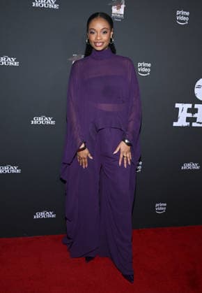 ˜The Gray House™ Los Angeles Premiere Amethyst Davis arriving to ˜The Gray House™ Los Angeles Premiere at Sherry Lansing Theatre on January 22, 2025 in Hollywood, CA. Hollywood Sherry Lansing Theatre California USA Copyright: xLISAxOConnor AFF-USA.comx