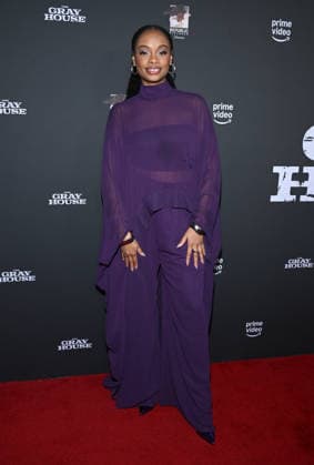 ˜The Gray House™ Los Angeles Premiere Amethyst Davis arriving to ˜The Gray House™ Los Angeles Premiere at Sherry Lansing Theatre on January 22, 2025 in Hollywood, CA. Hollywood Sherry Lansing Theatre California USA Copyright: xLISAxOConnor AFF-USA.comx
