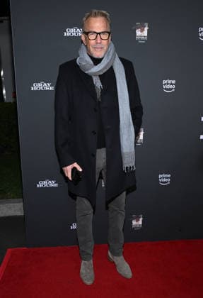 ˜The Gray House™ Los Angeles Premiere Kevin Costner arriving to ˜The Gray House™ Los Angeles Premiere at Sherry Lansing Theatre on January 22, 2025 in Hollywood, CA. Hollywood Sherry Lansing Theatre California USA Copyright: xLISAxOConnor AFF-USA.comx