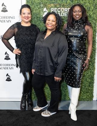 January 22, 2026, Bronx, New York, USA: Rachel Branson, Nikisha Bailey, Tamara Hernandez attend Recording Academy New York Chapter Honors 2026 GRAMMY Awards Nominees celebration at Lavan Chelsea in New York, NY on January 22, 2026 Bronx USA - ZUMAr339 20260122_znp_r339_013 Copyright: xLevxRadinx