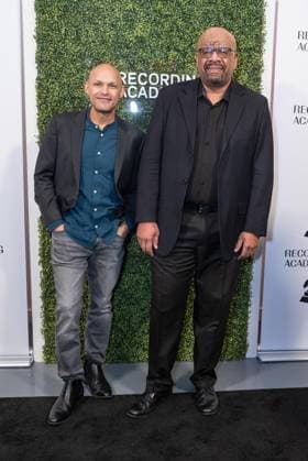 January 22, 2026, Bronx, New York, USA: Miguel Zenon and Luis Perdomo attend Recording Academy New York Chapter Honors 2026 GRAMMY Awards Nominees celebration at Lavan Chelsea in New York, NY on January 22, 2026 Bronx USA - ZUMAr339 20260122_znp_r339_070 Copyright: xLevxRadinx