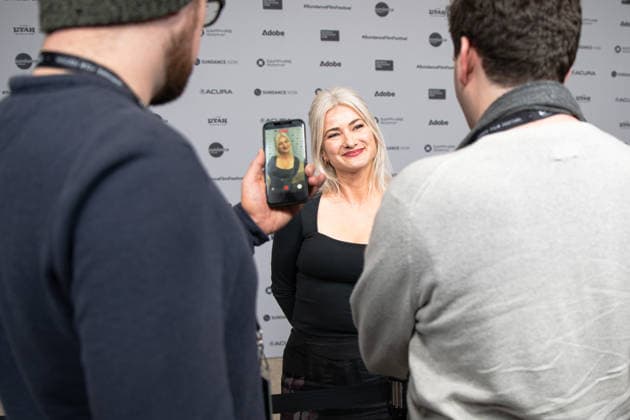 January 22, 2026, Park City, Utah, USA: Sundance Film Festival 2026: Producer Abigail Anketell-Jones, of The Disciple, answers questions ahead of the film s premiere. Park City USA - ZUMAi207 20260122_zsp_i207_001 Copyright: xAbramxImanx