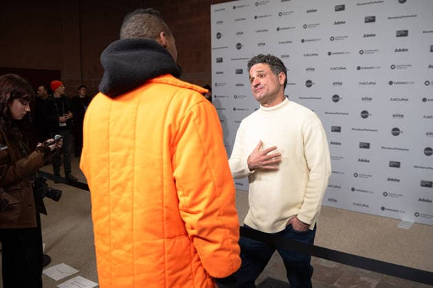 January 22, 2026, Park City, Utah, USA: Sundance Film Festival 2026: Cyrus Bozorgmehr, of The Disciple, answers questions ahead of the film s premiere. Park City USA - ZUMAi207 20260122_zsp_i207_008 Copyright: xAbramxImanx