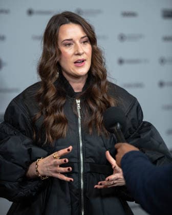 January 22, 2026, Park City, Utah, USA: Sundance Film Festival 2026: Producer Lauren Dark, of The Disciple, answers questions ahead of the film s premiere. Park City USA - ZUMAi207 20260122_zsp_i207_009 Copyright: xAbramxImanx