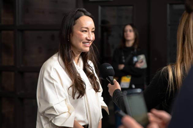 January 22, 2026, Park City, Utah, USA: Sundance Film Festival 2026: Director Joanna Natasegara, of The Disciple, answers questions ahead of the film s premiere. Park City USA - ZUMAi207 20260122_zsp_i207_013 Copyright: xAbramxImanx