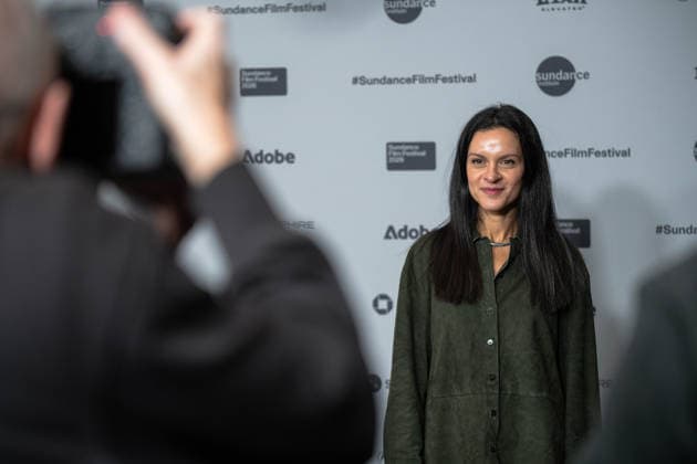 January 22, 2026, Park City, Utah, USA: Sundance Film Festival 2026: Executive Producer Farhana Bhula, of The Disciple, poses ahead of the film s premiere. Park City USA - ZUMAi207 20260122_zsp_i207_022 Copyright: xAbramxImanx