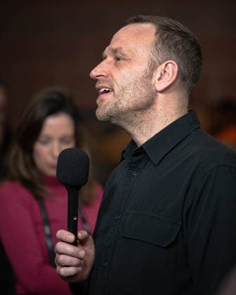 January 22, 2026, Park City, Utah, USA: Sundance Film Festival 2026: Composer MJ Cole, of The Disciple, answers questions ahead of the film s premiere. Park City USA - ZUMAi207 20260122_zsp_i207_026 Copyright: xAbramxImanx