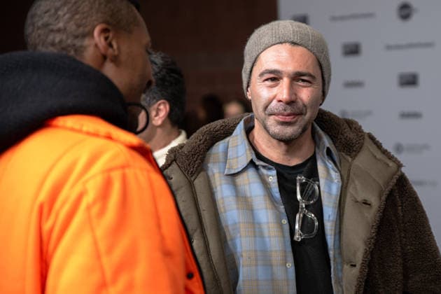 January 22, 2026, Park City, Utah, USA: Sundance Film Festival 2026: Executive Producer Abazar Khayami, of The Disciple, answers questions ahead of the film s premiere. Park City USA - ZUMAi207 20260122_zsp_i207_037 Copyright: xAbramxImanx