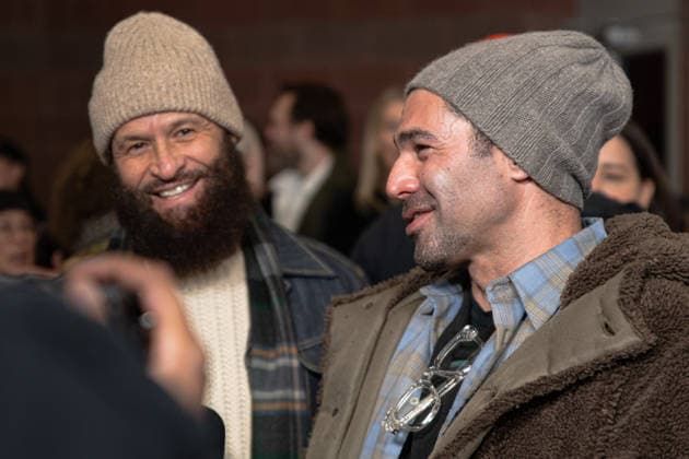 January 22, 2026, Park City, Utah, USA: Sundance Film Festival 2026: Executive Producer Abazar Khayam, of The Disciple, answers questions ahead of the film s premiere. Park City USA - ZUMAi207 20260122_zsp_i207_039 Copyright: xAbramxImanx
