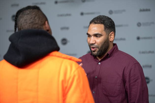 January 22, 2026, Park City, Utah, USA: Sundance Film Festival 2026: Executive Producer David Kimbangi, of The Disciple, answers questions ahead of the film s premiere. Park City USA - ZUMAi207 20260122_zsp_i207_041 Copyright: xAbramxImanx