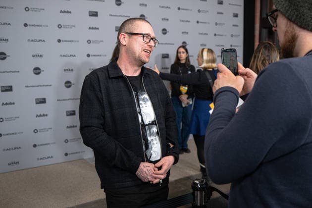 January 22, 2026, Park City, Utah, USA: Sundance Film Festival 2026: Director of Photography, Franklin Dew, of The Disciple, answers questions ahead of the film s premiere. Park City USA - ZUMAi207 20260122_zsp_i207_043 Copyright: xAbramxImanx