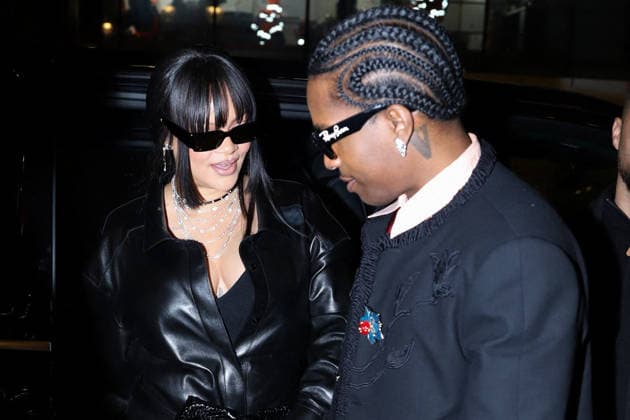 Rihanna and A AP Rocky arrive at Siena restaurant in Paris during Mens Ready to Wear Autumn Winter 2026 2027 Fashion Week on 22 January 2026 Yoann Ouahcene Bestimage Rihanna and A AP Rocky arrive at Siena restaurant in Paris during Mens Ready to Wear Autumn Winter 2026 2027 Fashion Week on 22 January 2026 Paris France  Copyright: xYoannxOuahcenex xBestimagexYoannxOuahcenex xBestimagex