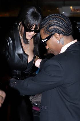 Rihanna and A AP Rocky arrive at Siena restaurant in Paris during Mens Ready to Wear Autumn Winter 2026 2027 Fashion Week on 22 January 2026 Yoann Ouahcene Bestimage Rihanna and A AP Rocky arrive at Siena restaurant in Paris during Mens Ready to Wear Autumn Winter 2026 2027 Fashion Week on 22 January 2026 Paris France  Copyright: xYoannxOuahcenex xBestimagexYoannxOuahcenex xBestimagex