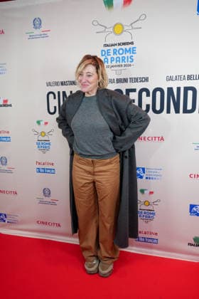Valeria Bruni Tedeschi Avant première française du film Cinque secondi au Publicis Cinémas, dans le cadre du Troisième Gala du cinéma italien le 22 janvier 2026 Anne Sophie Guebey Bestimage Photocall for the premiere of the film Cinque secondi at Publicis Cinémas, as part of the Third Italian Film Gala in Paris on january 22nd 2026 Paris  Copyright: xAnne-SophiexGuebeyx xBestimagexAnne-SophiexGuebeyx xBestimagex