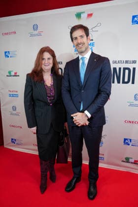 Emanuela dAlessandro, Giorgio Carlo Brugnoni Avant première française du film Cinque secondi au Publicis Cinémas, dans le cadre du Troisième Gala du cinéma italien le 22 janvier 2026 Anne Sophie Guebey Bestimage Photocall for the premiere of the film Cinque secondi at Publicis Cinémas, as part of the Third Italian Film Gala in Paris on january 22nd 2026 Paris  Copyright: xAnne-SophiexGuebeyx xBestimagexAnne-SophiexGuebeyx xBestimagex
