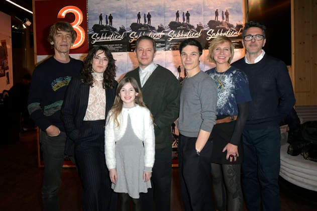 Boris Schönfelder, Seyneb Saleh, Zoe Baier, Trystan Pütter, Sebastian Urzendowsky, Judith Angerbauer and guest at the premiere of the feature film Sabbatical at Delphi Lux Berlin, 22 01 2026 Foto:xM.xBehrensx xFuturexImagex sabbatical_6104