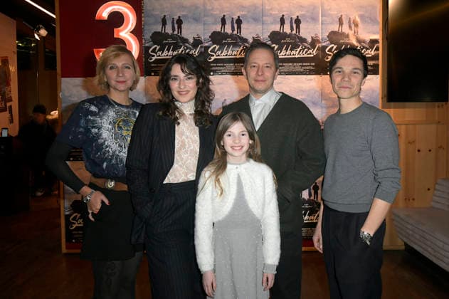 Judith Angerbauer, Seyneb Saleh, Zoe Baier, Trystan Pütter and Sebastian Urzendowsky at the premiere of the feature film Sabbatical at Delphi Lux Berlin, 22 01 2026 Foto:xM.xBehrensx xFuturexImagex sabbatical_6105