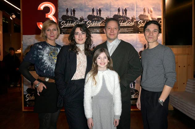 Judith Angerbauer, Seyneb Saleh, Zoe Baier, Trystan Pütter and Sebastian Urzendowsky at the premiere of the feature film Sabbatical at Delphi Lux Berlin, 22 01 2026 Foto:xM.xBehrensx xFuturexImagex sabbatical_6106