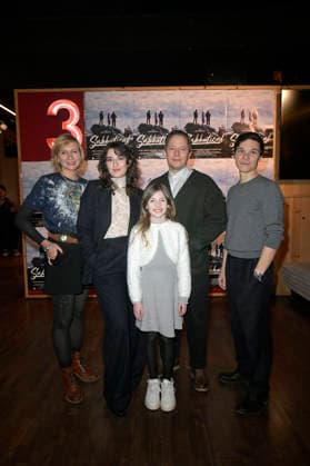 Judith Angerbauer, Seyneb Saleh, Zoe Baier, Trystan Pütter and Sebastian Urzendowsky at the premiere of the feature film Sabbatical at Delphi Lux Berlin, 22 01 2026 Foto:xM.xBehrensx xFuturexImagex sabbatical_6107