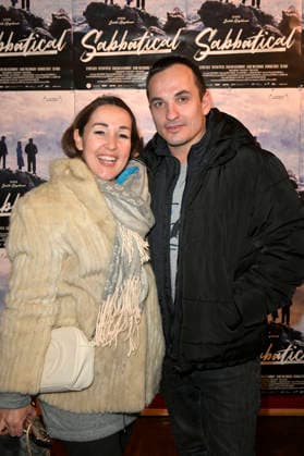 Claudia Campus with guest at the premiere of the movie Sabbatical at Delphi Lux Berlin, 22 01 2026 Foto:xM.xBehrensx xFuturexImagex sabbatical_6136