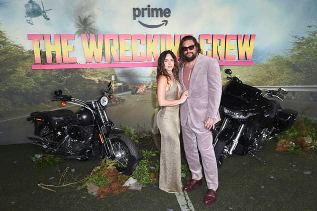Adria Arjona and Jason Momoa at the special screening of the Amazon Prime Video film The Wrecking Crew at Cineworld Leicester Square London, 22 01 2026 Foto:xS.xVasx xFuturexImagex wrecking_6108