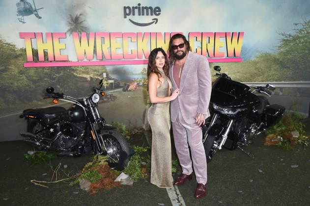 Adria Arjona and Jason Momoa at the special screening of the Amazon Prime Video film The Wrecking Crew at Cineworld Leicester Square London, 22 01 2026 Foto:xS.xVasx xFuturexImagex wrecking_6109