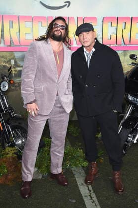 Jason Momoa and Dave Bautista at the special screening of the Amazon Prime Video film The Wrecking Crew at Cineworld Leicester Square London, 22 01 2026 Foto:xS.xVasx xFuturexImagex wrecking_6132
