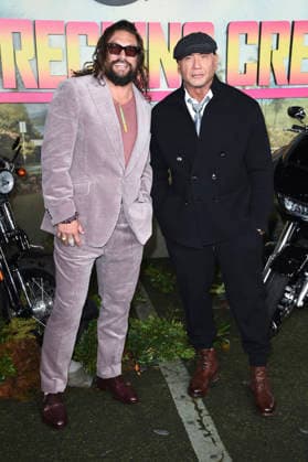 Jason Momoa and Dave Bautista at the special screening of the Amazon Prime Video film The Wrecking Crew at Cineworld Leicester Square London, 22 01 2026 Foto:xS.xVasx xFuturexImagex wrecking_6136