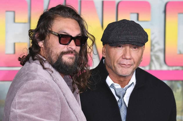 Jason Momoa and Dave Bautista at the special screening of the Amazon Prime Video film The Wrecking Crew at Cineworld Leicester Square London, 22 01 2026 Foto:xS.xVasx xFuturexImagex wrecking_6137