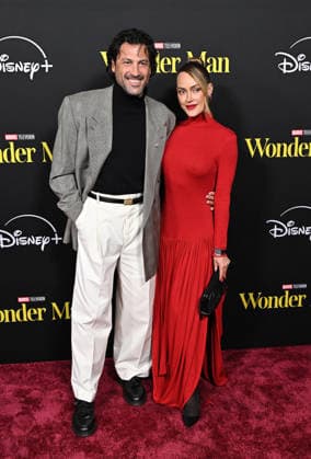 ˜Wonder Man™ Launch Event Maksim Chmerkovskiy and Peta Murgatroyd arriving at Marvel Television™s Wonder Man launch event held at the TCL Chinese Theatre on January 22, 2026 in Hollywood CA. Hollywood TCL Chinese Theatre California USA Copyright: xStarbuck xAFF-USA.COMx