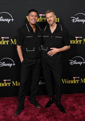 ˜Wonder Man™ Launch Event Mark Hoying and Scott Hoying arriving at Marvel Television™s Wonder Man launch event held at the TCL Chinese Theatre on January 22, 2026 in Hollywood CA. Hollywood TCL Chinese Theatre California USA Copyright: xStarbuck xAFF-USA.COMx