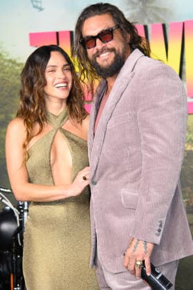 The Wrecking Crew UK Special Screening Arrivals at Cineworld, Leicester Square, London, UK Adria Arjona and Jason Momoa attends the UK Special Screening of The Wrecking Crew at Cineworld, Leicester Square, London, England, UK on Thursday 22 January, 2026., Credit:Justin Ng Avalon UK, England, London, Cineworld, Leicester Square Copyright: xJustinxNgx xAvalonx 1068483113