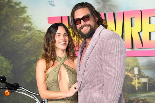 The Wrecking Crew UK Special Screening Arrivals at Cineworld, Leicester Square, London, UK Adria Arjona and Jason Momoa attends the UK Special Screening of The Wrecking Crew at Cineworld, Leicester Square, London, England, UK on Thursday 22 January, 2026., Credit:Justin Ng Avalon UK, England, London, Cineworld, Leicester Square Copyright: xJustinxNgx xAvalonx 1068483121
