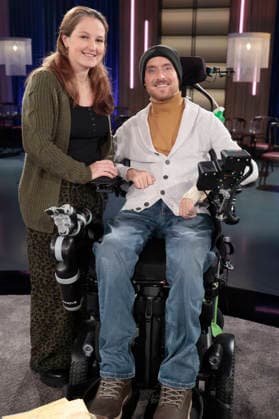 Annika Groß and Stefan Groß at the recording of the WDR talk show Kölner Treff in WDR Studio BS 3 Cologne, 22 01 2026 Foto:xR.xSchmiegeltx xFuturexImagex koelner_treff2201_6103