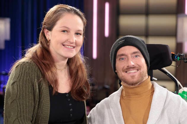 Annika Groß and Stefan Groß at the recording of the WDR talk show Kölner Treff in WDR Studio BS 3 Cologne, 22 01 2026 Foto:xR.xSchmiegeltx xFuturexImagex koelner_treff2201_6105