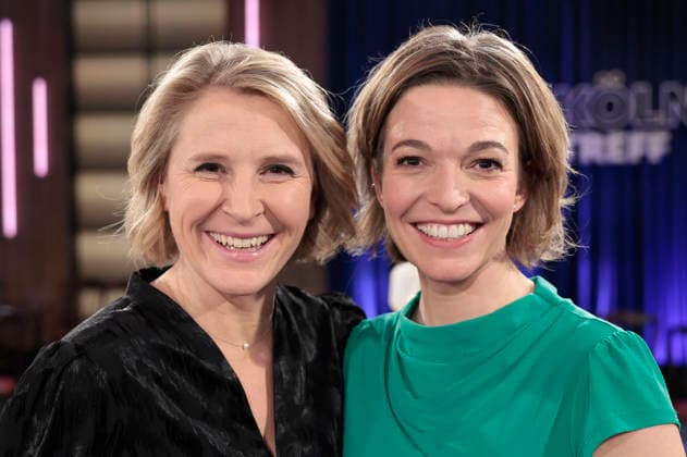 Susan Link and Anna Planken at the recording of the WDR talk show Kölner Treff in WDR Studio BS 3 Cologne, 22 01 2026 Foto:xR.xSchmiegeltx xFuturexImagex koelner_treff2201_6128