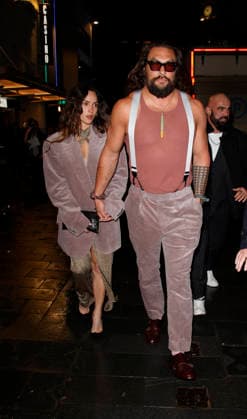 The Wrecking Crew UK Special Screening - VIP leaving LONDON, ENGLAND - JANUARY 22: Jason Momoa and Adria Arjona seen leaving the UK Special Screening of The Wrecking Crew at Cineworld Leicester Square on January 22, 2026 in London, England. Byline:James Smart Pictures Think Pictures think Smart GOT A TIP STORY? CALL OR E-MAIL TEAM SMART Ed@smartpictures.co.uk Mary@smartpictures.co.uk info@smartpictures.co.uk web site:smartpictures.co.uk Office :Telephone: +44 7956 245606, Credit:James Smart Pictures Avalon  Copyright: xJames SmartxPicturesx xAvalonx 1068443163
