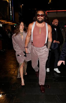 The Wrecking Crew UK Special Screening - VIP leaving LONDON, ENGLAND - JANUARY 22: Jason Momoa and Adria Arjona seen leaving the UK Special Screening of The Wrecking Crew at Cineworld Leicester Square on January 22, 2026 in London, England. Byline:James Smart Pictures Think Pictures think Smart GOT A TIP STORY? CALL OR E-MAIL TEAM SMART Ed@smartpictures.co.uk Mary@smartpictures.co.uk info@smartpictures.co.uk web site:smartpictures.co.uk Office :Telephone: +44 7956 245606, Credit:James Smart Pictures Avalon  Copyright: xJames SmartxPicturesx xAvalonx 1068443184