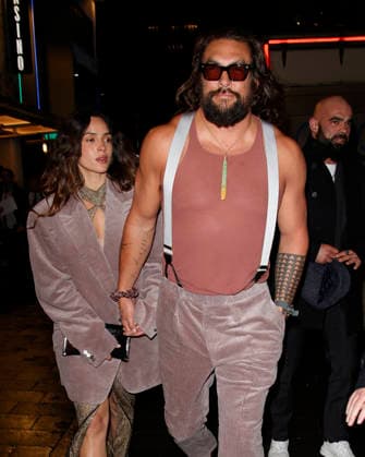The Wrecking Crew UK Special Screening - VIP leaving LONDON, ENGLAND - JANUARY 22: Jason Momoa and Adria Arjona seen leaving the UK Special Screening of The Wrecking Crew at Cineworld Leicester Square on January 22, 2026 in London, England. Byline:James Smart Pictures Think Pictures think Smart GOT A TIP STORY? CALL OR E-MAIL TEAM SMART Ed@smartpictures.co.uk Mary@smartpictures.co.uk info@smartpictures.co.uk web site:smartpictures.co.uk Office :Telephone: +44 7956 245606, Credit:James Smart Pictures Avalon  Copyright: xJames SmartxPicturesx xAvalonx 1068443196