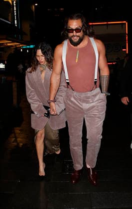 The Wrecking Crew UK Special Screening - VIP leaving LONDON, ENGLAND - JANUARY 22: Jason Momoa and Adria Arjona seen leaving the UK Special Screening of The Wrecking Crew at Cineworld Leicester Square on January 22, 2026 in London, England. Byline:James Smart Pictures Think Pictures think Smart GOT A TIP STORY? CALL OR E-MAIL TEAM SMART Ed@smartpictures.co.uk Mary@smartpictures.co.uk info@smartpictures.co.uk web site:smartpictures.co.uk Office :Telephone: +44 7956 245606, Credit:James Smart Pictures Avalon  Copyright: xJames SmartxPicturesx xAvalonx 1068443228