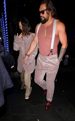 The Wrecking Crew UK Special Screening - VIP leaving LONDON, ENGLAND - JANUARY 22: Jason Momoa and Adria Arjona seen leaving the UK Special Screening of The Wrecking Crew at Cineworld Leicester Square on January 22, 2026 in London, England. Byline:James Smart Pictures Think Pictures think Smart GOT A TIP STORY? CALL OR E-MAIL TEAM SMART Ed@smartpictures.co.uk Mary@smartpictures.co.uk info@smartpictures.co.uk web site:smartpictures.co.uk Office :Telephone: +44 7956 245606, Credit:James Smart Pictures Avalon  Copyright: xJames SmartxPicturesx xAvalonx 1068443237