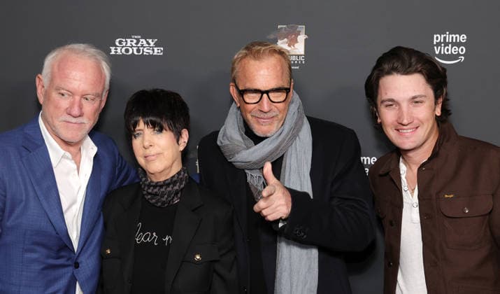 Los Angeles screening of Amazon Prime Video s The Gray House at Sherry Lansing Theatre Paramount Pictures Studio Lot Featuring: John Debney, Diane Warren, Kevin Costner, Drake Milligan Where: Los Angeles, California, United States When: 23 Jan 2026 Credit: Faye s Vision Cover Images EDITORIAL USE ONLY. NOT FOR USE BY NEWSPAPERS BASED IN THE UK. Copyright: xx coverimg55405043